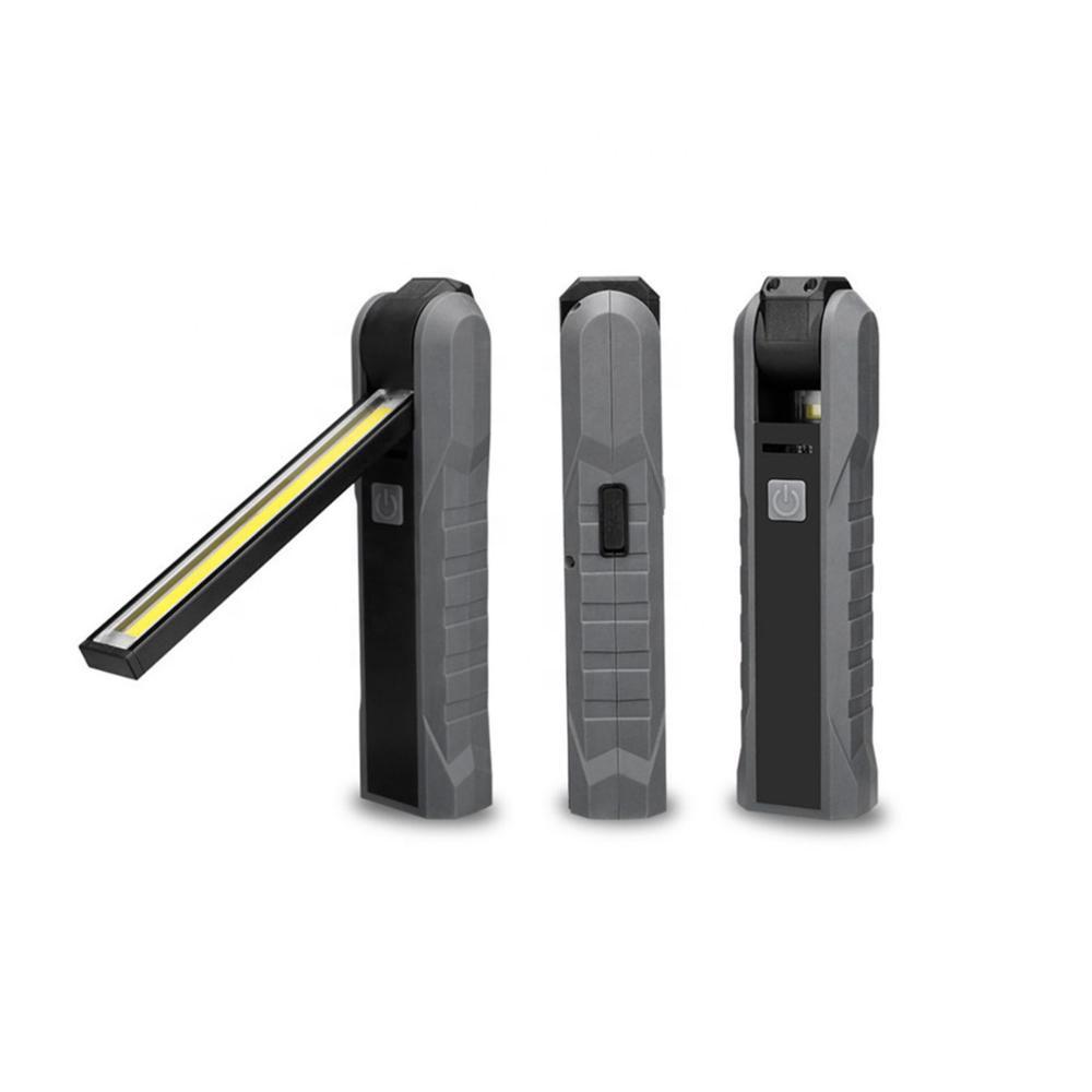 Портативный складной USB рабочий фонарь 4 режима COB фонарик перезаряжаемый магнитный светодиодный фонарик гибкий для