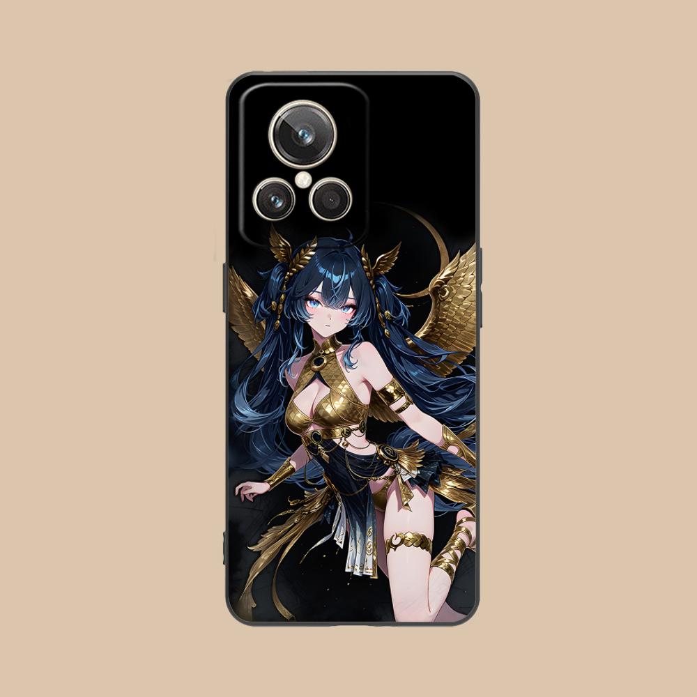 Чехол для мобильного телефона Wuthering Waves Luno из матового ТПУ для Realme 15 14 13 12 11 10 9 Pro Plus T i Lite 5G, цветная печать