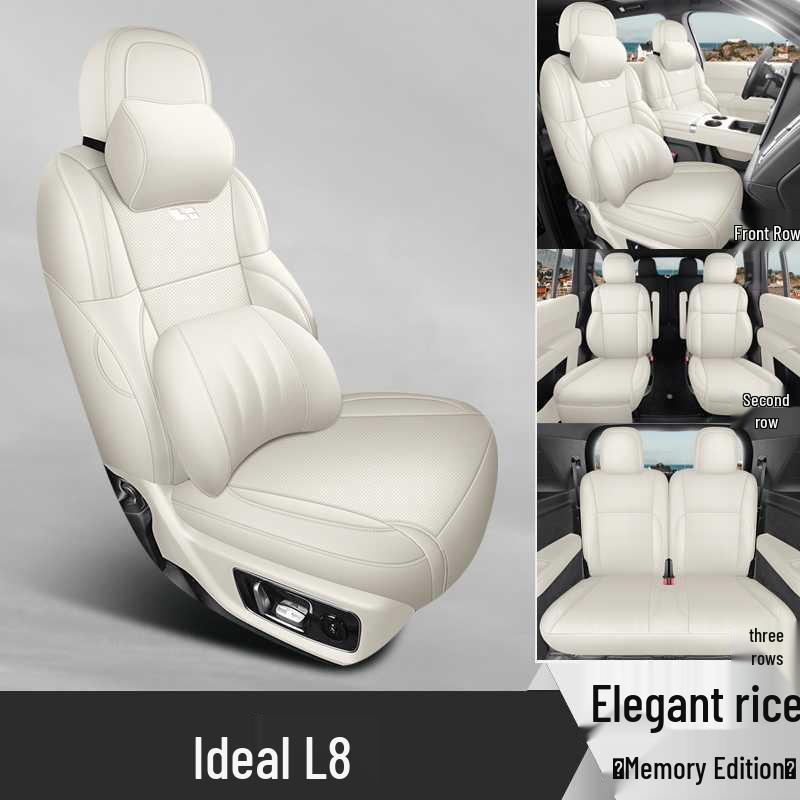 Li Auto L8 All-Season Full Coverage Car Seat Cover and Cushion Set
