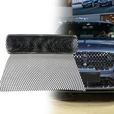 Решетка автомобиля из алюминиевого сплава, сетка 6x12 мм, шестиугольная сетка, решетка переднего бампера, сетка