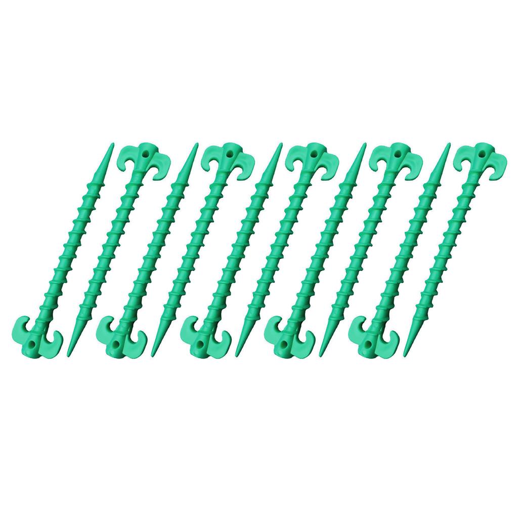 10 шт. Пластиковые винтовые колышки для палатки для фиксации кемпинговой палатки, дождевых тентов, для улицы, колышки для кемпинговой палатки, палаточные колышки, сверхпрочные гвозди для палатки