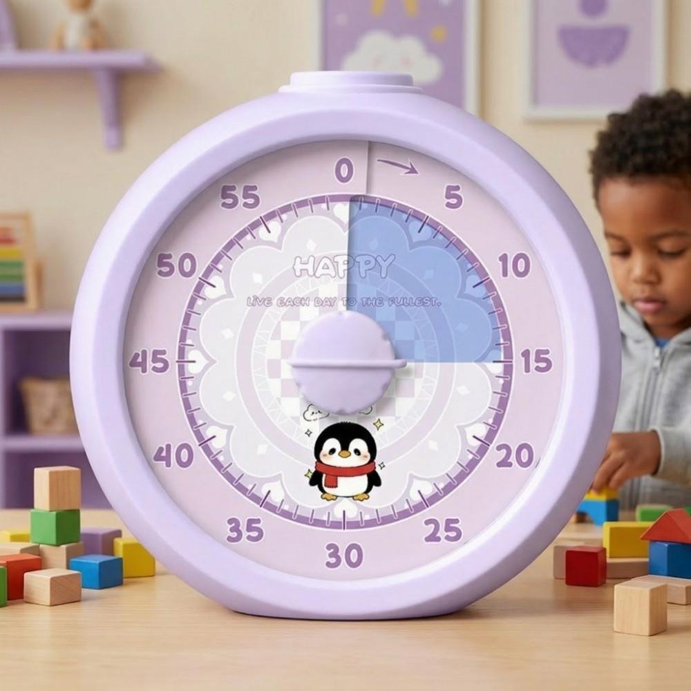 Portable Countdown Alarm Clock Multifunctional Kitchen Timer Student Timer Visual Timer  Cooking