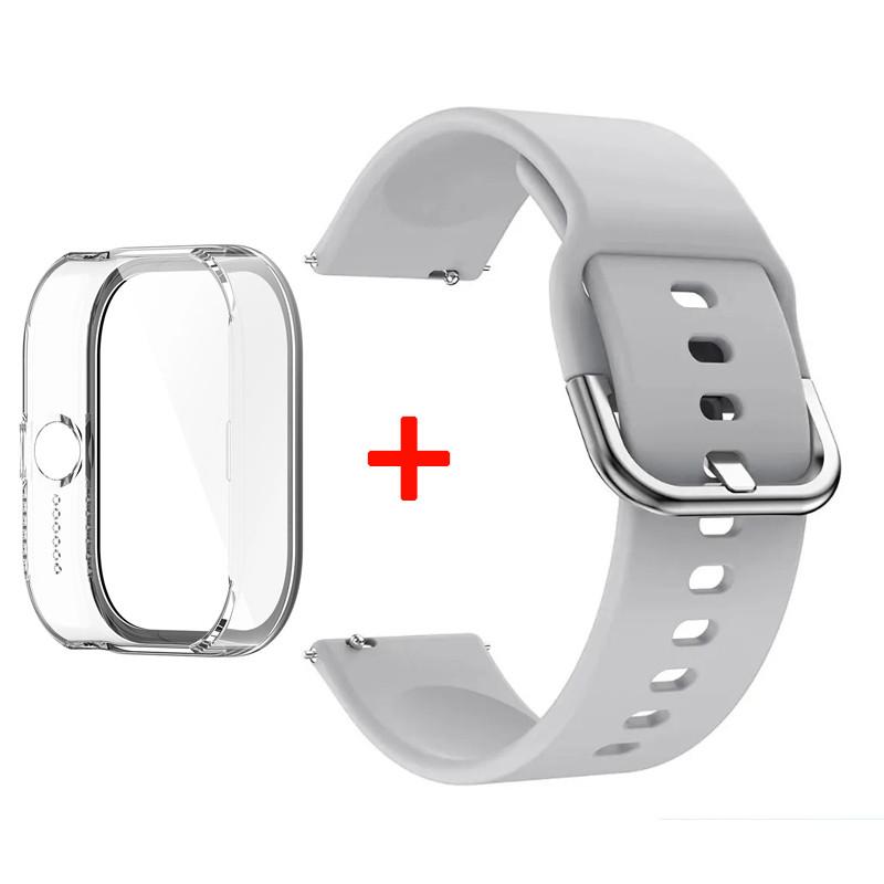Ремешок для часов + защитный чехол для CMF By Nothing Watch Pro Strap Sports Silicone Wristband Correa для CMF Watch Pro Bracelet Belt 22 мм