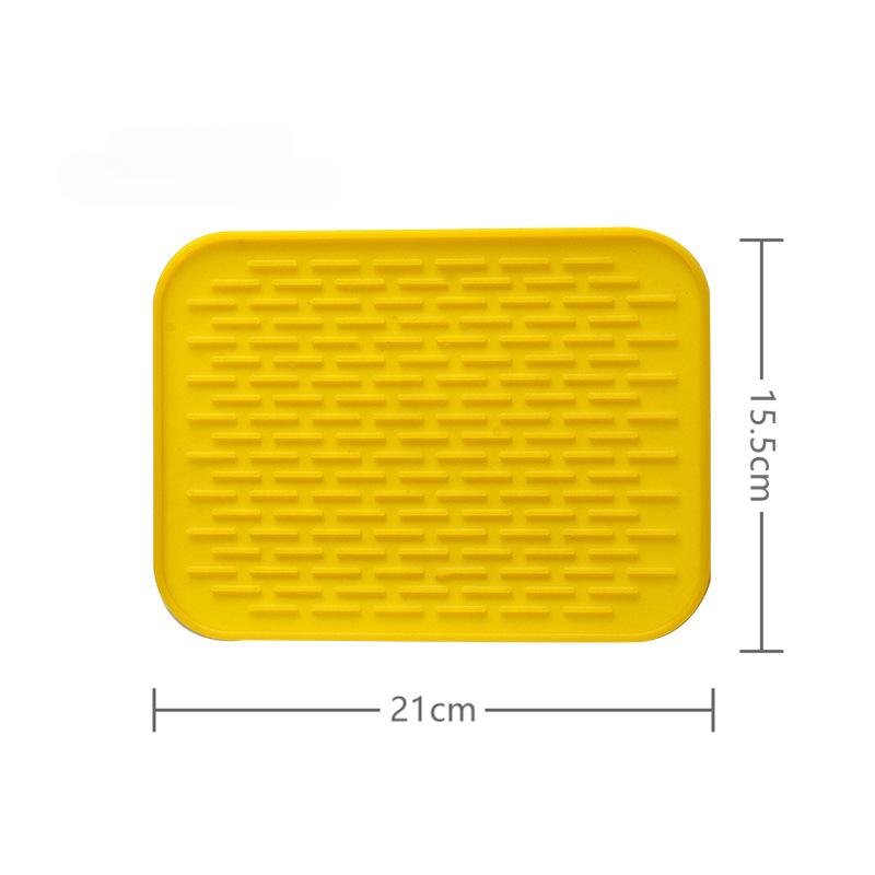 Силиконовые изолированные подставки под столовые приборы Кухонные принадлежности Кухонные принадлежности Коврики под стол Нескользящие накладки Нескользящие коврики Противоскользящие накладки