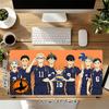 1Pc Haikyuu Team Spirit Gaming Mouse Pad Keyboard Desk Mat Non-slip Rubber Lock Edge Waterproof Computer Mousepad for Office Home Decor S1720