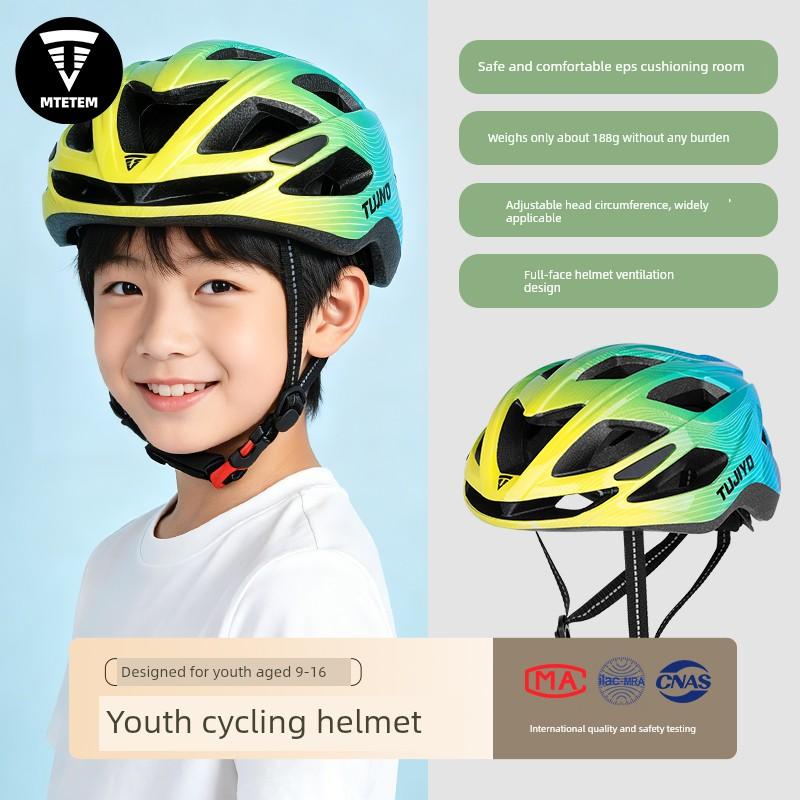 Mtetem Youth and Kidsren's Helmets, Cycling Equipment, Girls' Bicycle Protective Gear, Safety Helmets, Mountain Bikes, Bicycles