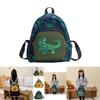 Stylish Childrens Dinosaur School Backpack Charming Nylon Material For Young Students