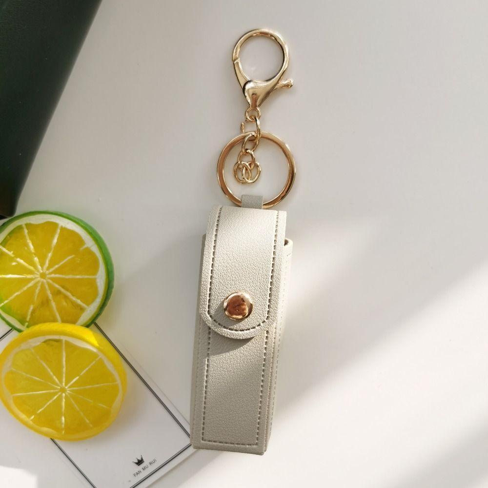 Lipstick Storage Box Mini Cosmetic Bag Makeup Bag Key Chain Portable Lipstick Bag Lipstick Storage