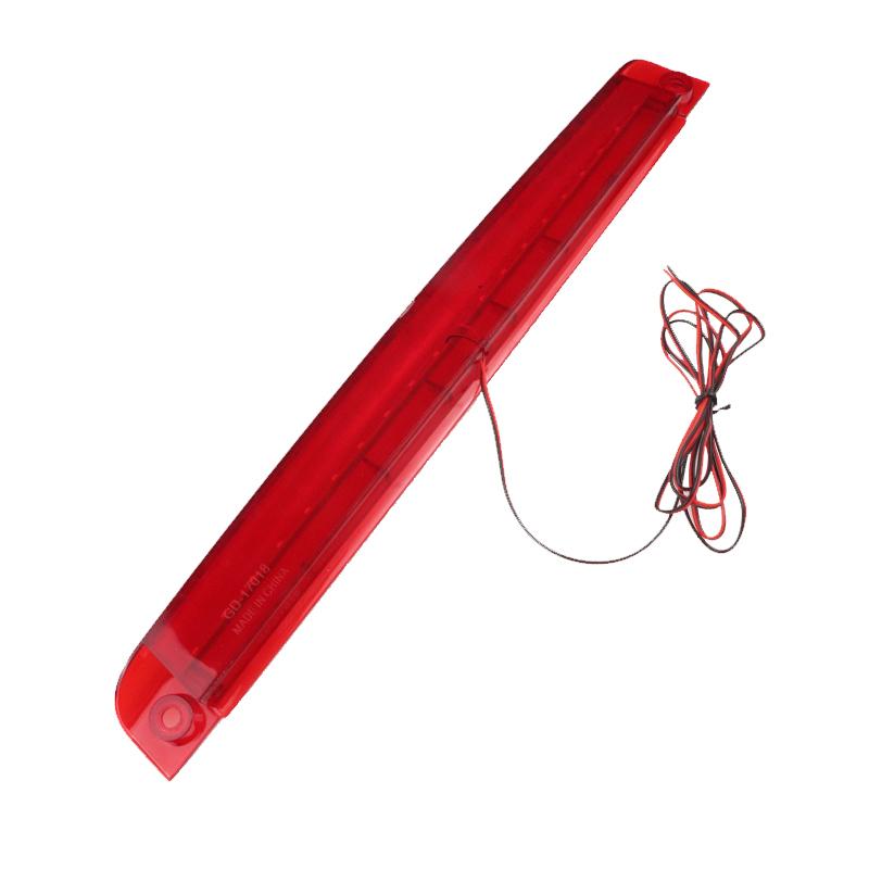 Автомобильный 20-светодиодный стоп-сигнал с высоким креплением, задний фонарь, третий 3-й стоп-сигнал, задний стоп-сигнал, 12 В, красный автомобиль, мотоциклы, запасные аксессуары