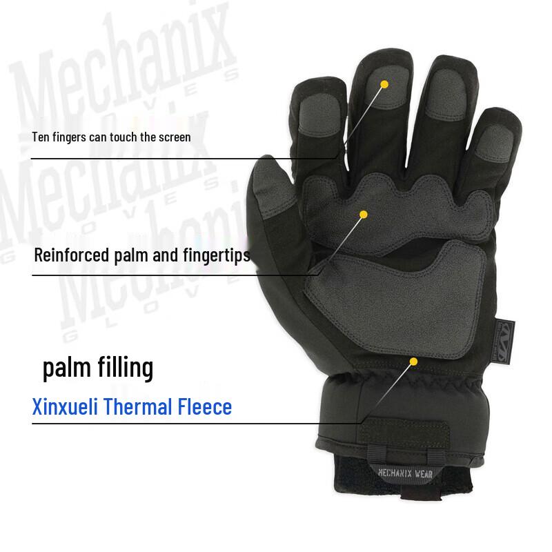 Зимние ветрозащитные водостойкие утепленные перчатки Mechanix Wear CWKFF-55
