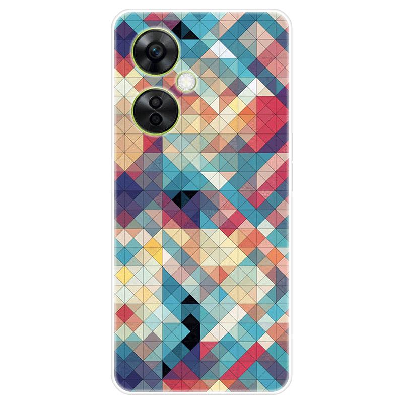 Для OnePlus Nord CE 3 CE3 Lite чехол Мягкая силиконовая задняя крышка Мультяшный чехол для телефона Модный