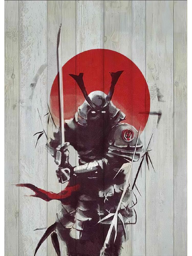 Ретро Япония Самурай Дзен Бусидо Плакат Печать Холст Картина Аниме Игра Настенная Картина Для Гостиной Домашний Декор Cuadros