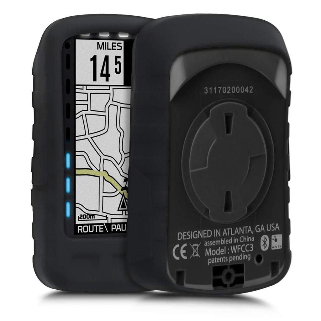kwmobile Совместимый чехол для Wahoo Elemnt Roam - Силиконовый GPS-цикл