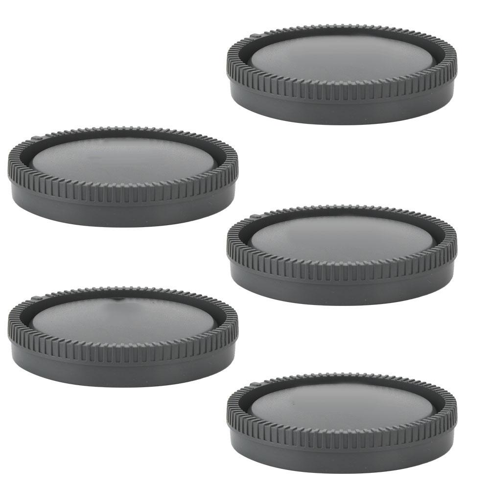 5 шт. прочная пластиковая задняя крышка объектива защитная крышка подходит для беззеркальных камер Sony с креплением E