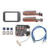 3D Printer Motherboard Kit Laser Engraver Control Board 32bit Wifi 3.5in Touch Screen Stepper Motor