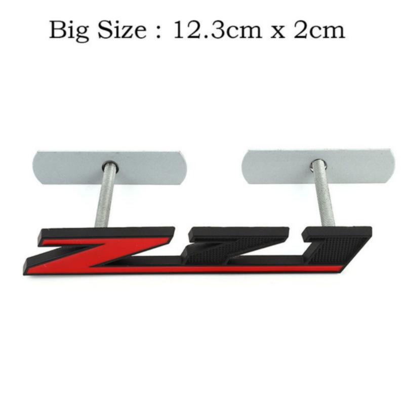 3d Metal Logo Z71 Emblem Car Front Grille Badge Sticker For Chevrolet Tahoe Colorado Chevy Silverado Z71 Accessories