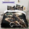 Dragon Ball Epic Bedding Set Soft Duvet Cover Pillowcases Durable for Bedroom