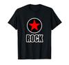 Звездный Узор ROCK [Звезды Рока] (красный) [Музыка] Bandman Live Костюм Крутая Стильная Футболка