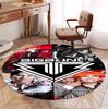 BIGBANG Pattern Round Rug, Indoor/Outdoor Mat, for Picnic, Gameroom, Bedroom, Office, Living Room, Home Decor Carpet, Birthday Gift