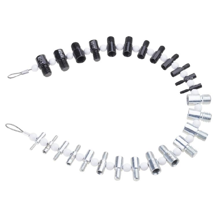 Inspection Measuring Tool Inch Metric Bolt Nut Screw Thread Checker Set Inch Gauges Measuring Inspection Tool