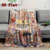 Luxury Princess Bride 2D Flat Pattern Flannel Blanket High quality All Seasons Warmth and Comfort Perfect for Christmas Gifts.MMT0918264