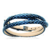 [K9347] - Mixed Bracelet 'Peaceful' Blue - 6 Mm