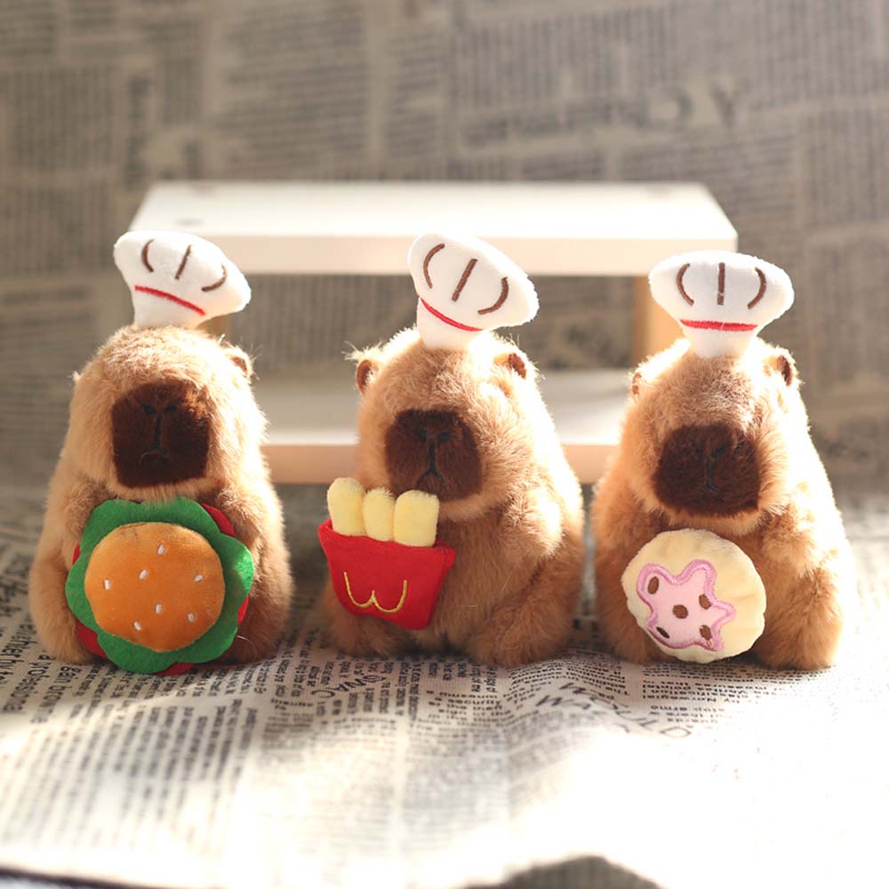 Капибара Капибара Брелок Животные Морская Свинка Подвеска Плюшевый Брелок Капибара Декор Рюкзака