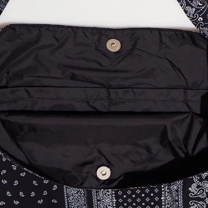 Paisley Tie Big Bag (Black)
