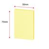 Kokuyo Sticky 75mm x 100 sheets x 10 Notes, 50mm, packs, 4-color mix, K2ME-7550