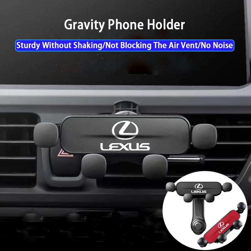 Lexus Car Phone Mount Gravity Mobile Stand Cell Support For CT200h RX450h IS250 IS460 IS200 RX UX250h NX ES300h NX300h IS500h UXNJ7