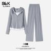 Женский комплект с капюшоном Baleno S&K, имитирующий двойку