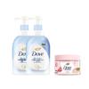 Набор для душа и скраба Dove Deeply Nourishing
