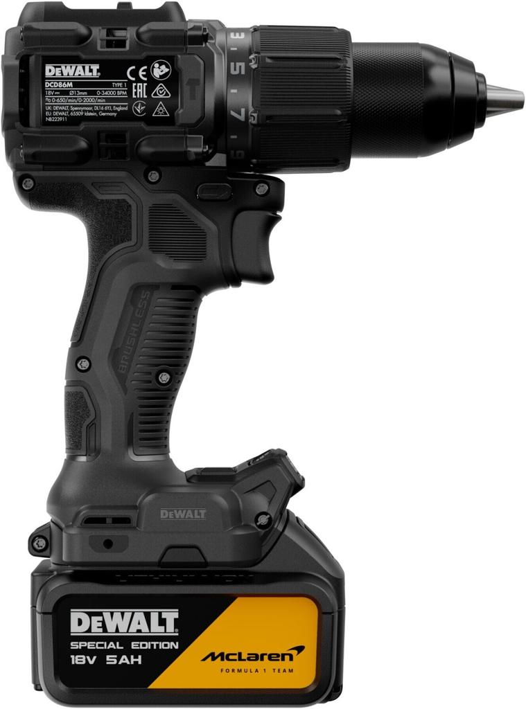 Ударный шуруповёрт DeWalt DCD86MP1T-QW