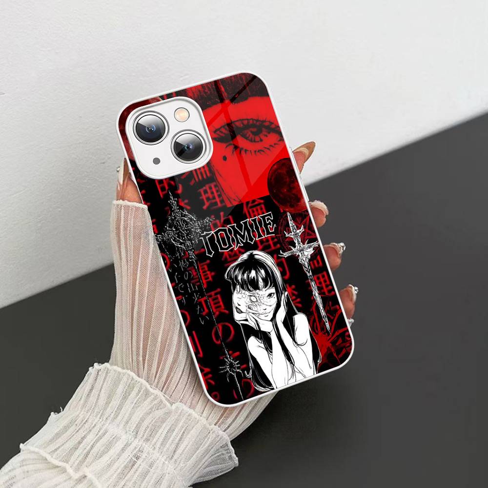 Хоррор Комикс Томи Закаленное Стекло Для Iphone 14 13 12 11 Pro Mini XS MAX 14Plus X XS XR Чехол