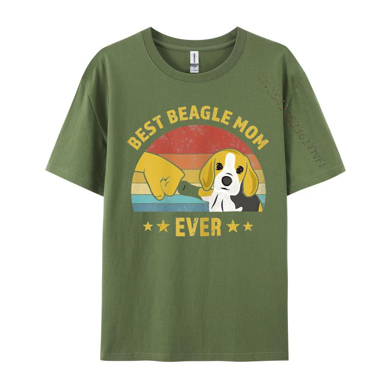 Unisexs Humor TShirt Best Beagle Mom Ever T Shirt Prevailing Unisex Tops Tees Luxury T Shirt Unisex High Quality