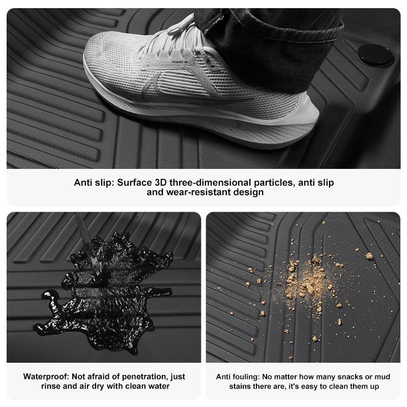 Eco-friendly TPE Mats for 2014-2021 Toyota Tundra: Floor, Bed, and Trunk Options