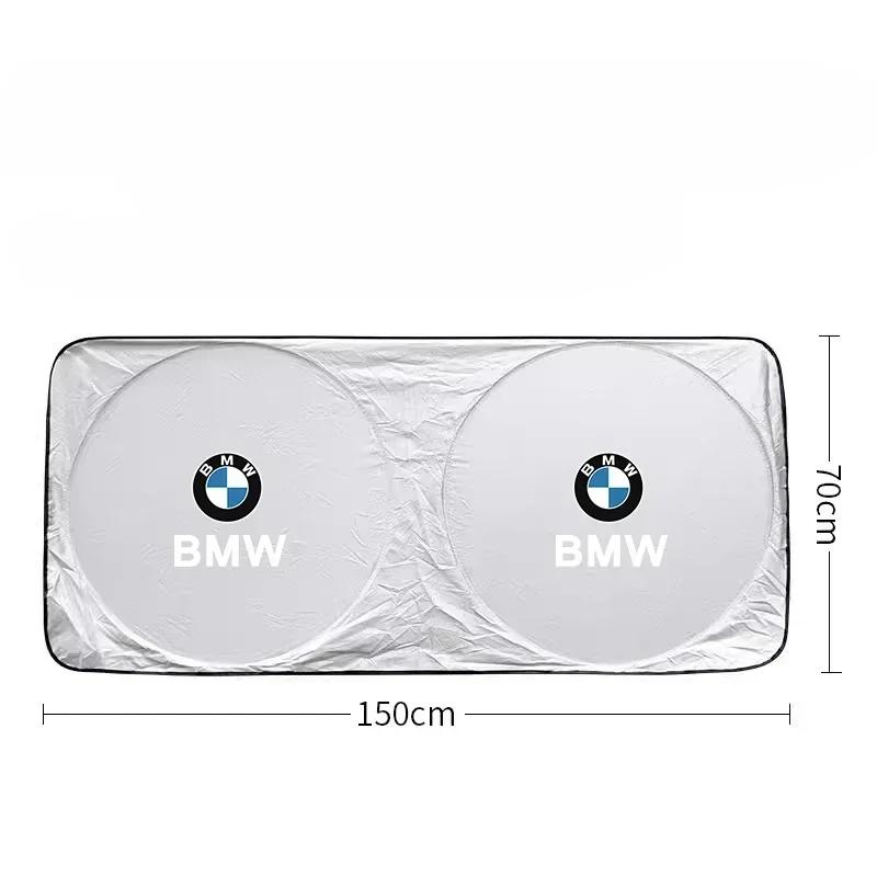 MZIZ2 For BMW Performance F25 F26 F15 F16 E90 E91 E92 E60 E84 G22 G32 F13 F36 G30-Car Windshield Sun Shade Visor UV Protection Shield