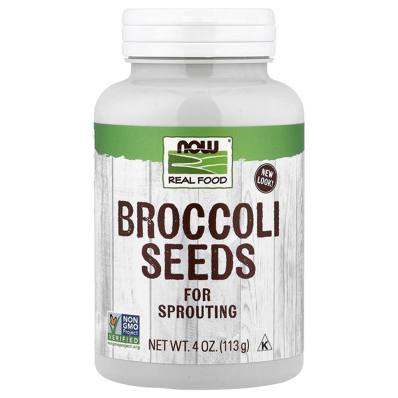 Real Food, Broccoli Seeds, 4 oz (113 g)