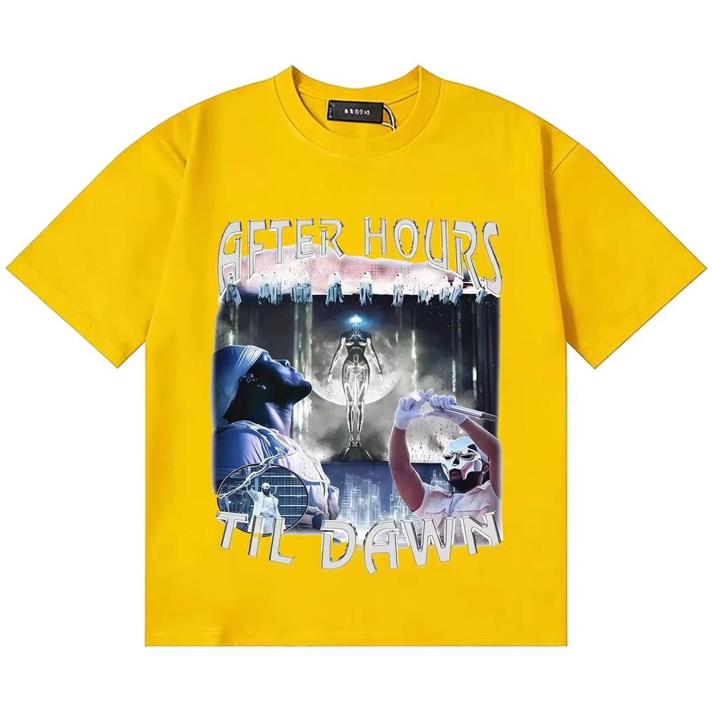 2026 Vintage Y2K Fashion Casual Comfortable TShirt Unisex Teen Style For Unisex Printed With The Weeknd After Hours Tshirt