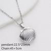 Stainless Steel Silver & Gold Women's Heart Photo Frame Locket Necklace