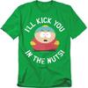 South Park Unisex Adult IÂ´ll Kick You In The Nuts! T-Shirt