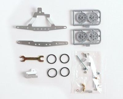 Mini 4WD Grade Up Parts Двойной алюминиевый комплект роликов № 167