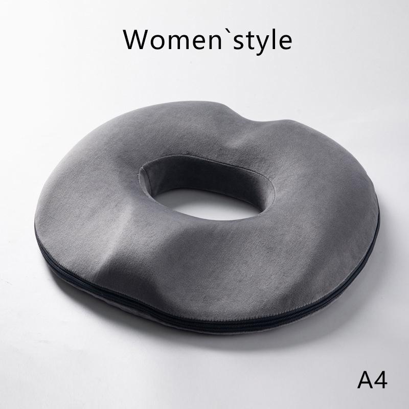 1 шт. Подушка-пончик, подушка для сиденья при геморрое, копчик, ортопедическое медицинское сиденье, кресло для простаты, подушка для кресла с эффектом памяти