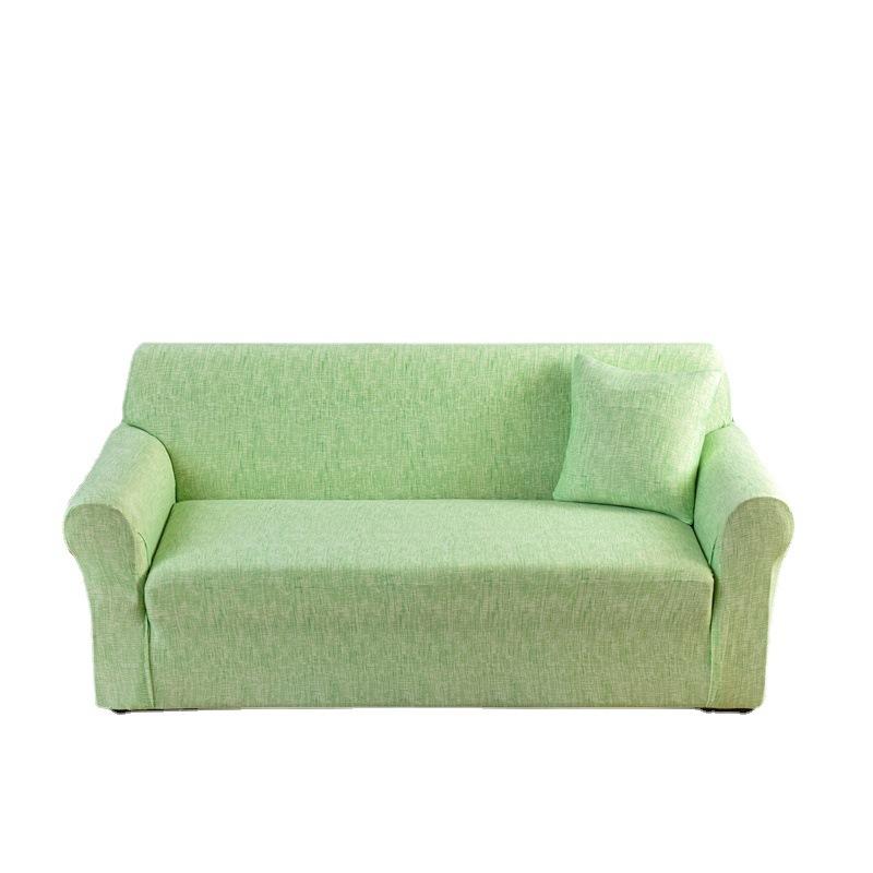 Стрейч Конопля Серый Все Включено Чехол для Дивана Можно Использовать во Все Сезоны Простой Тканевый Чехол для Дивана