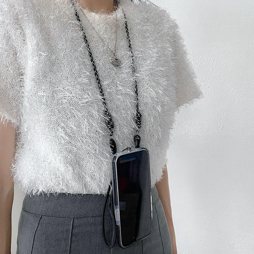 Hanging Cord Magnetic Mobile Lanyard Crossbody Smartphone Chain Cell Phone Strap  Outdoor Travel