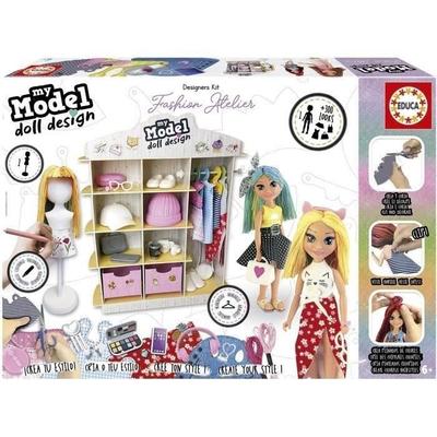 Игра моды - EDUCA - Моя модель - Дизайн куклы - Модное ателье