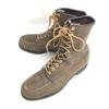 WOLVERINE Кожаные Рабочие Ботинки на Шнуровке Винтажные Размер 12D 29.5-30.0 Коричневые 1000 Миль(ИСПОЛЬЗОВАЛ)