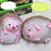 Quick Rebound Cartoon Hedgehog Decompression Toys Animals Stress Ball Birthday Gifts