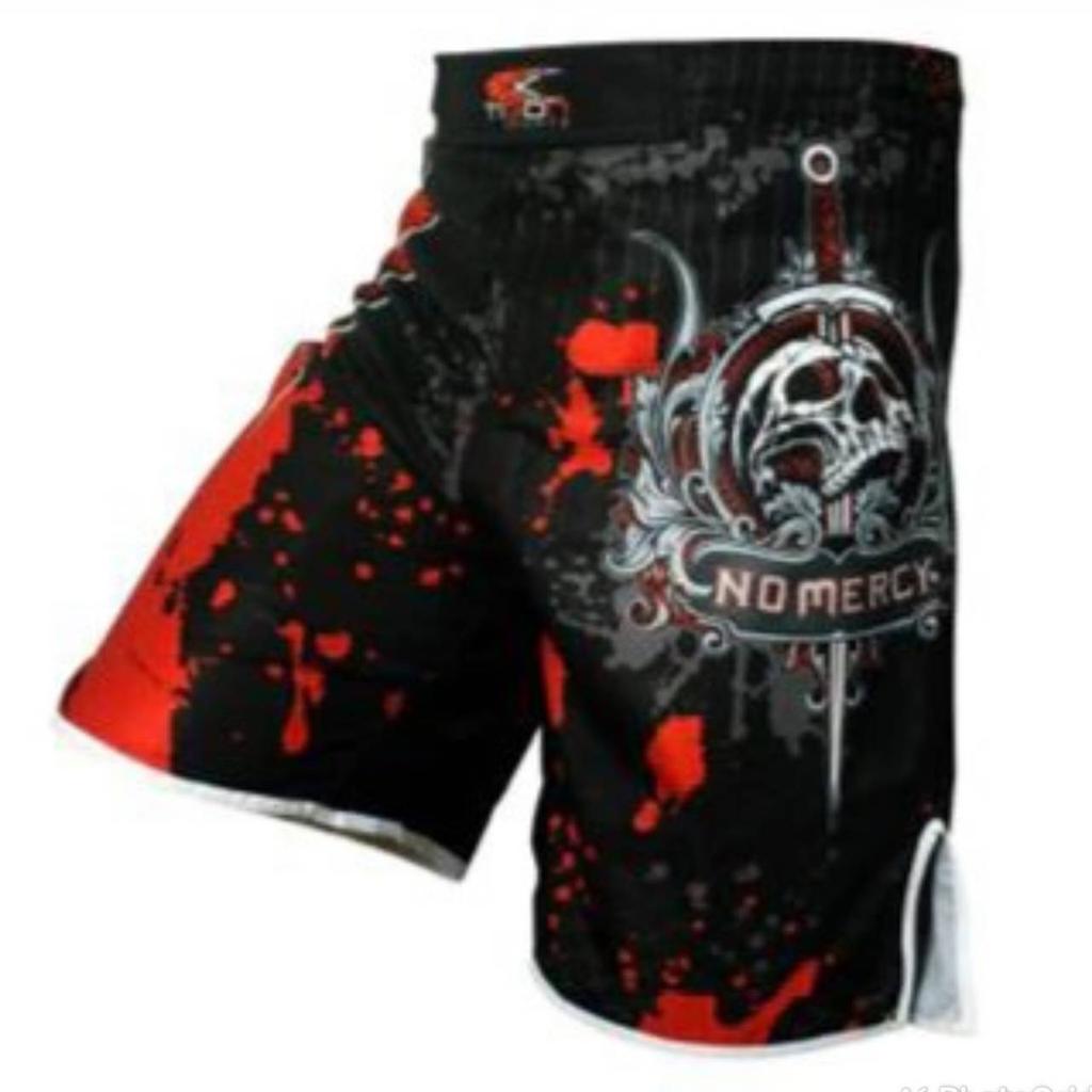 Череп Трусы для фитнес-тренировок Тигр Муай Тай ММА шорты Бокс Санда ММА брюки боксерские шорты дешевые джиу-джитсу кикбоксинговые шорты