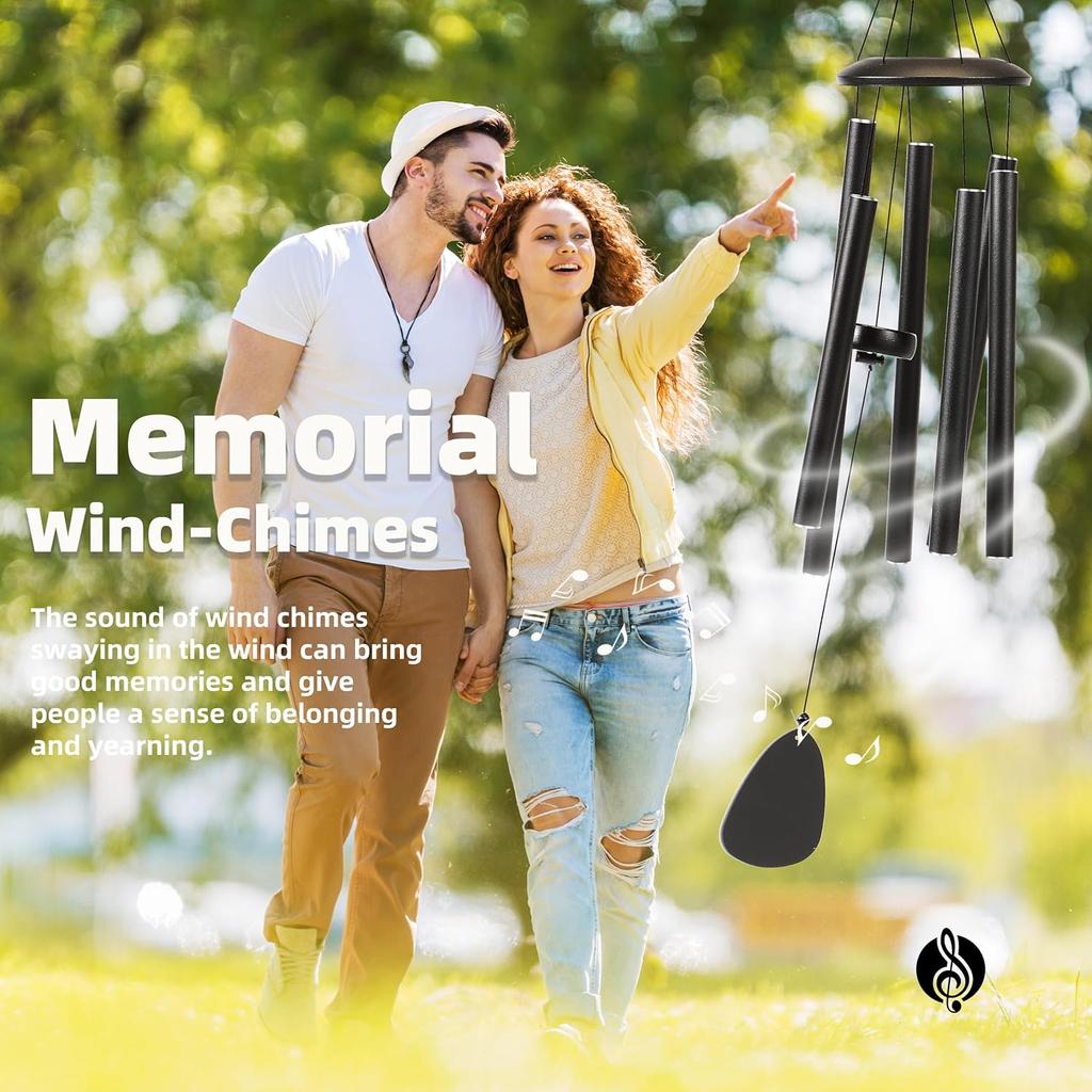 26 Inch Outdoor Wind Chimes Create an Atmosphere for Outdoor Decoration of Farmhouses Terraces Gardens Front Porch and Balconies